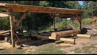 Log Deck With Automatic Raising Ramp Build