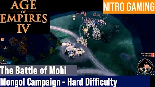 Age of Empires 4 The Battle of Mohi Gameplay Hard Difficulty How to @nitroKenan