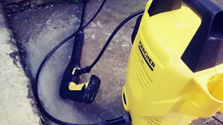 Why i wouldn't recommend the karcher basic k2 power washer!