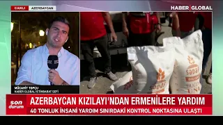 Azerbaycan Kızılayı'ndan Ermenilere Yardım