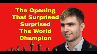 The Opening That Surprised  Surprised The World Champion  | World Blitz Championship 2022