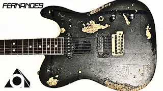 -Guitars whose bodies had been scraped were repainted and cleaned.-