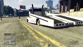 Grand Theft Auto Online Towing'Nothing Vapid'Slamtruck Modded Down In'the StreetsUtility'Unselected