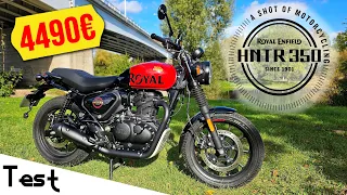 "Test" Cette HUNTER est la moins chère des néo-rétros 🇮🇳 "Royal Enfield HNTR 350 de 2023"