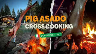 How to Roast a Pig Asado cross cooking