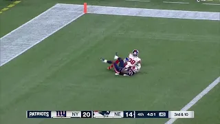 Lil’Jordan Humphrey Touchdown | Patriots vs Giants