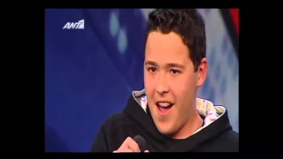 Giorgos Ioannou (14 years old). Greece Got Talent TV-show