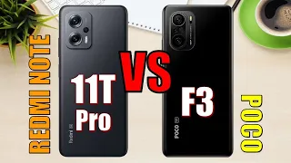 Xiaomi Redmi Note 11T Pro vs Poco F3 ✅