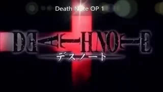 Death Note OP 1[The World] with lyrics