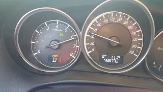 Mazda cx5 2.0 2wd 0-100 km/h