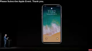 iPhone X FaceID failed on Keynote 12 sept 2017