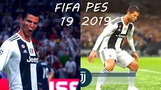 FIFA 19 VS PES 2019●CR7 CELEBRATION