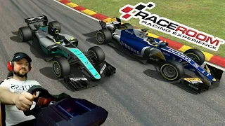 Бешеная Formula X на Spa Francorchamps - RaceRoom Racing Experience