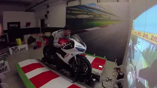 The new way to play MotoGP game. Motorbike simulator, Simulateur moto, Simulador de moto Superbike