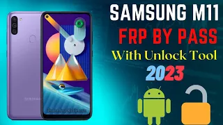 SAMSUNG M11 (M115F) FRP BYPASS USING UNLOCK TOOL 2023