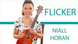 "Flicker" by Niall Horan Ukulele Tutorial with Fingerpicking and Play Along