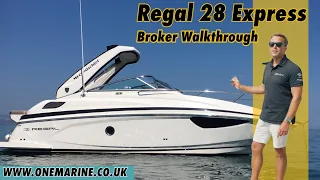 £75,000 Regal 28 Express Boat Tour | One Marine #regal28 #boatbroker #sales