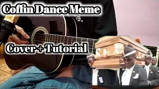 Astronomia - Coffin Dance Meme guitar cover + Tutorial for beginners