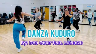 DANZA KUDURO | DON OMAR feat. LUCENZO | ZUMBA®️ | REAL-LIFE EXERCISE CLASS SETTING | DANCE FITNESS