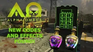 ALPHA OMEGA RUSHMORE CODES ALL 40 - MOST SO FAR! DLC 3 BLACK OPS 4 ZOMBIES EASTER EGG