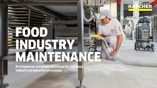 Karcher Industrial Vacuum - Cleaning Food Processing Area | Target Group Food Industry