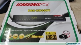 echosonic hd 9900 cccam etape-etape /electronique