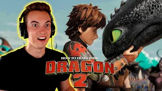 THEY'RE SO CUTE!! HOW TO TRAIN YOUR DRAGON 2 | (reaction/commentary)