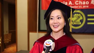 Angela Chao Receives Honorary Doctorate from National Chiao Tung University