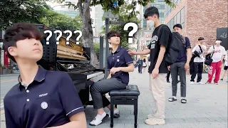 Audience Boy Stole Piano and Played My Grandfather's Clock So Fast, Students Were Shocked!