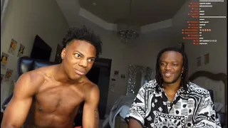 @IShowSpeed reacts to KSI big forehead