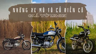 NHỮNG MẪU XE MÔ TÔ CỔ ĐIỂN CŨ - GIÁ TỪ 1X DÀNH CHO CÁC RIDER | RIDER MAN