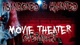 HAUNTED MOVIE THEATER AT 3AM - DEMON BREAKS CAMERA! | OmarGoshTV