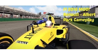 F1 2016 MOD: Australia - Renault Gameplay - 2016 Tracks, Cars and Drivers - PC Ultra 1080p60