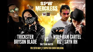 Match Preview: Wolf Ram Cartel & CBK vs Trickster/Blade & CK Vin