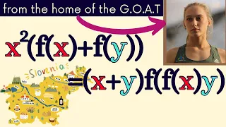 the greatest functional equation of all time.