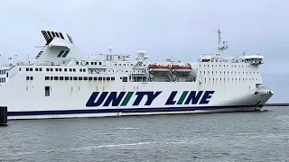 Skania #unityline #świnoujście #skania #ystad ⛴️🌊🇸🇪🇵🇱#4k