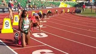 Gabby Thomas BEAT Sha’ccari Richardson In Women’s 200m FINAL || 2023 USA NATIONAL TRIALS