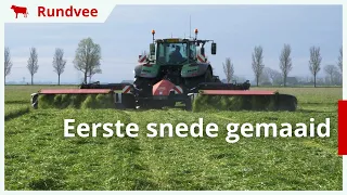 Eerste snede gras moest er nodig af in Grou