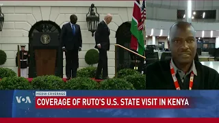 Africa media skeptical of Kenyan president’s state visit to US