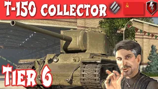 WOT Blitz - T-150 (collector) Full Tank Review Soviet Tier 6 Heavy - Pre update 5.5 ||WOT Blitz||