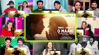 O Maahi Song Reaction Mashup | Dunki | Shah Rukh Khan | Pritam | Arijit Singh | Only Reactions