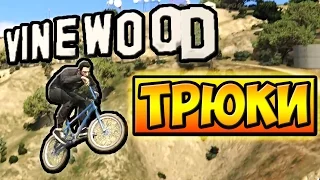 МОЖНО ЛИ ПРОЛЕТЕТЬ ЧЕРЕЗ БУКВУ О В СЛОВЕ VINEWOOD █ ТРЮКИ ОТ ПОДПИСЧИКОВ ГТА 5 █ #10