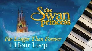 soft & nostalgic swan princess | 1 hour calm piano loop ♪