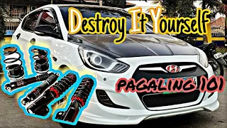 Coilovers Installation on Hyundai Accent/Verna |Suspension upgrade/modification