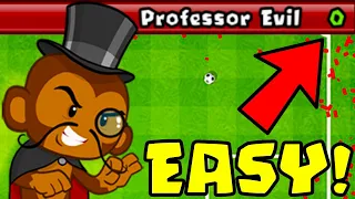 Easily Beat the NEW Professor Evil Challenge... (Bloons TD Battles)