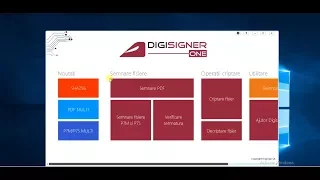 Digisign - Verificare functionare semnatura electronica