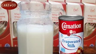 Evaporated milk / recipe by Cake n Co