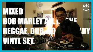 Bob Marley Song Mixed All Vinyl DJ Set in Reggae Dub Rock Steady - Usin "Scratch" Nisu