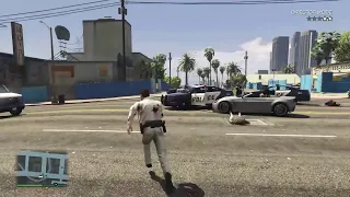 GTA5 director mode police patrol