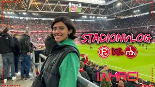 Fortuna Düsseldorf gegen 1.FC Nürnberg | StadionVlog | Wenn ich da bin gewinnt Düsseldorf IMMER 🤘